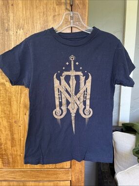 Critical Role XS Black Graphic Mighty Nein tee